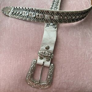 Rhinestone bling belt💜